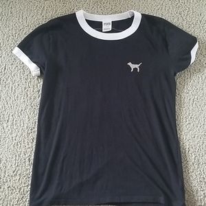 PINK shirt sleeve tee